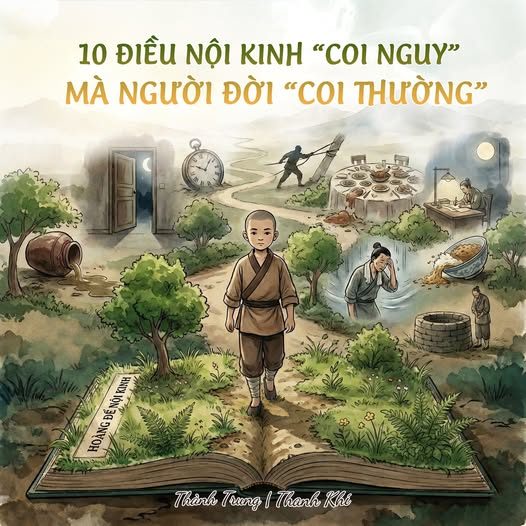 NHỮNG ĐIỀU NỘI KINH COI LÀ NGUY — NHƯNG NGƯỜI ĐỜI COI THƯỜNG