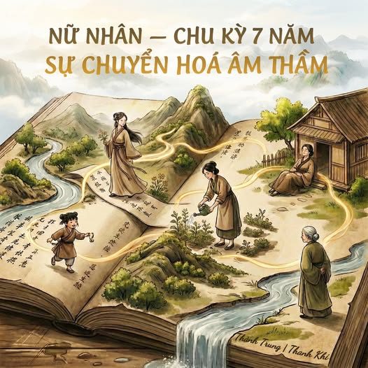 VÌ SAO CƠ THỂ NGƯỜI NỮ — CỨ 7 NĂM LẠI KHÁC ĐI?